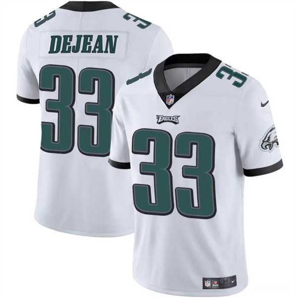 Men & Women & Youth Philadelphia Eagles #33 Cooper DeJean White 2024 Draft Vapor Untouchable Limited Stitched Jersey->philadelphia eagles->NFL Jersey